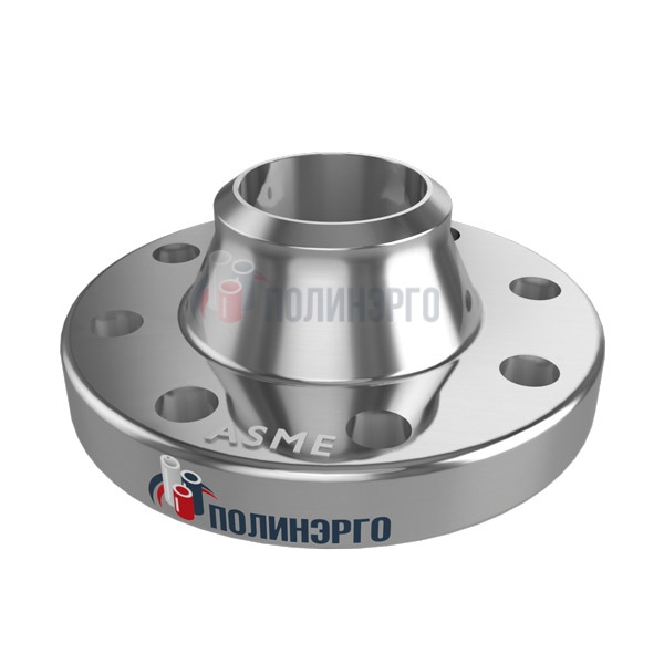 Каталог Фланец с удлиненным воротником нержавеющий 3 1/2" CL150 RF ASME B 16.5