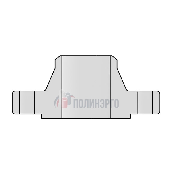  Фланец с удлиненным воротником 1 1/4" CL1500 RF ASME B 16.5 - фото 2