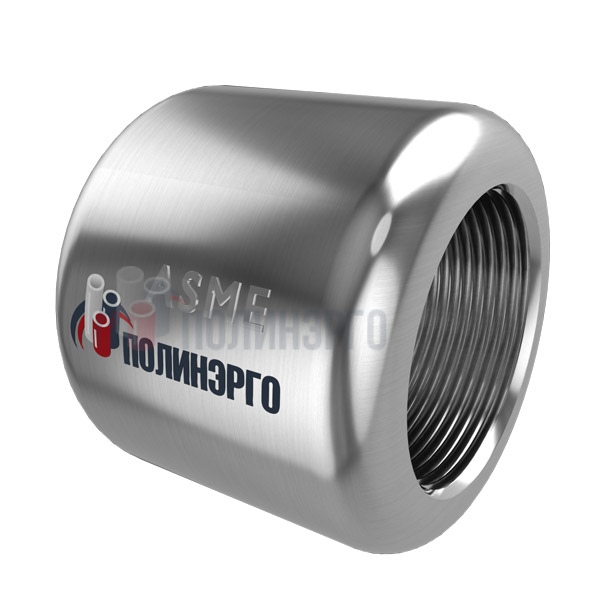 Каталог Полумуфта резьбовая нержавеющая 2" CL6000 NPT-F ASME B16.11