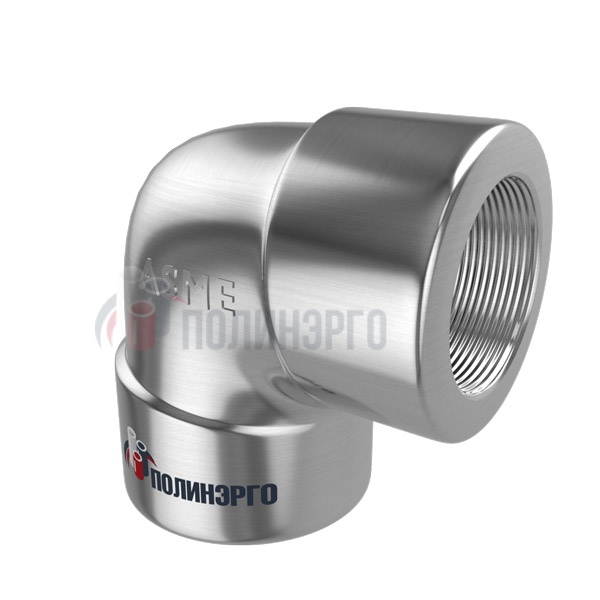 Каталог Отвод резьбовой нержавеющий 90° 3" CL3000 NPT-F ASME B16.11