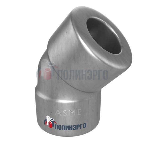 Каталог Отвод 45° 1 1/2 DN 40  SW ASME B16.1