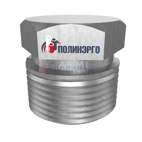 Каталог Пробка шестигранная 1/4" NPT-M ASME B16.11