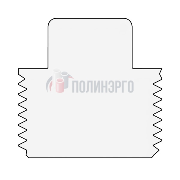  Пробка четырехгранная нержавеющая 3" NPT-M ASME B16.11 - фото 2